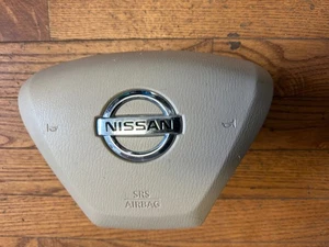 2013-2020 NISSAN PATHFINDER OEM Left Driver Side Steering Wheel Tan - Picture 1 of 11