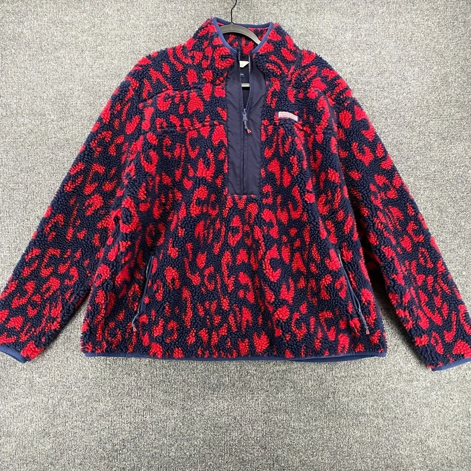 Suéter Vineyard Vines para mujer 2XL azul polar The Shep camisa pulóver al aire libre Foto 1 de 4