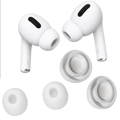 MARKENLOS Cuscinetti auricolari per Apple Airpods Pro 1° e 2° Ricambio cuffie silicone generazione