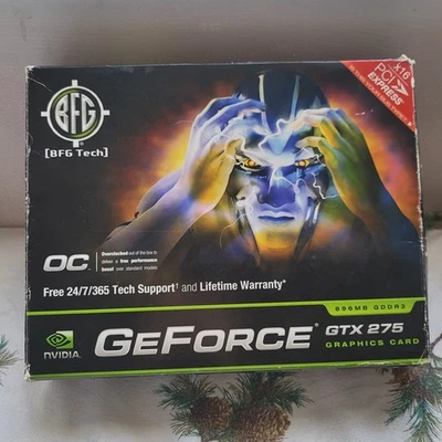 BFG Tech GeForce GTX 275 896 МБ GDDR3 BFGEGTX275896OCE PCI Express 2.0 x 16 SLI - Изображение 1 из 4