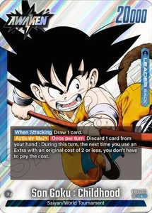 Son Goku Childhood FB06-025 SB01 L Foil DBS Fusion World Manga Booster 01 - Picture 1 of 1