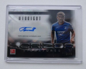 2024-25 Topps Midnight Bundesliga Horizon Auto Tom Bischof Hoffenheim /49 Bayern - Bild 1 von 2