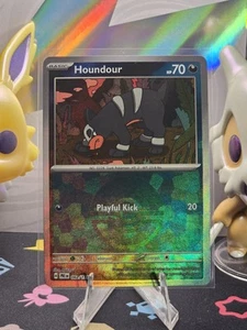 🔥 Houndour (Poke Ball Pattern) - Pokemon TCG Prismatic Evolutions 062/131 - Picture 1 of 2