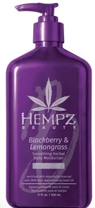 Hempz Blackberry And Lemongrass Smoothing Herbal Body Moisturizer 17oz FREE SHIP - Imagen 1 de 1