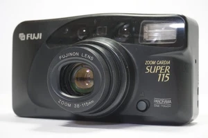 [Exc+5] Fujifilm Zoom CARDIA SUPER 115 35mm Point & Shoot Film Camera JAPAN - Picture 1 of 12