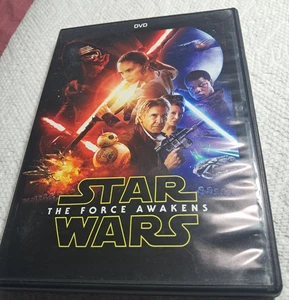 Star Wars The Force Awakens DVD widescreen 2016 Han Solo Luke Skywalker - Picture 1 of 2
