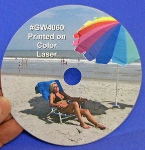 CD DVD Blu-ray Full Face Laser Gloss Disc Labels 50 sheets 100 labels 2up GW4060 - Picture 1 of 4