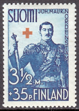 Finland #Mi207 MH 1938 Red Cross Johan Mauritz Nordenstam [B30]