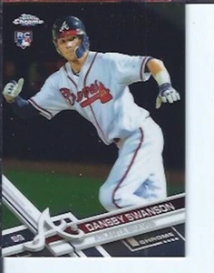 Dansby Swanson 2017 Topps Chrome RC - Picture 1 of 1
