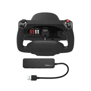 Honeycomb Aeronautical Alpha Flight Controls Yoke and Switch Panel with USB Hub - Picture 1 of 11