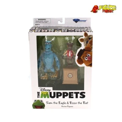 Juego de figuras de lujo The Muppets Select Sam the Eagle & Rizzo the Rat Foto 1 de 4