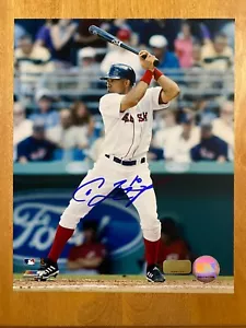 Coco Crisp 10 Signed 8x10 Photo Boston Red Sox MLB Baseball Auto HOLO COA - Picture 1 of 2
