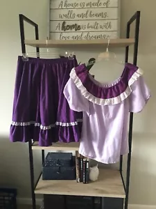 Traje Partners Please by Malco Modos Púrpura Vintage Talla M Cuadrado Baile - Imagen 1 de 4