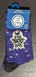 Paquete de 2 calcetines ligeros Life Is Good talla S/M - para hombre 4-8 para mujer 5-9 nuevos con etiquetas - Imagen 1 de 6