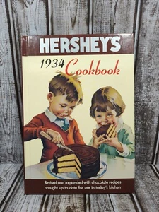 1934 Hershey's Cookbook revised 1992 Chocolate Recipe Lovers Hardcover Book - Picture 1 of 8