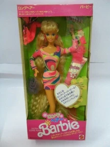 Mattel Barbie bambola capelli lunghi - rara da collezione - figura - Foto 1 di 3