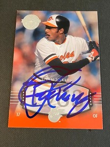 John Shelby Signed 2004 UD Legends Timeless Card Auto Orioles Autograph COA