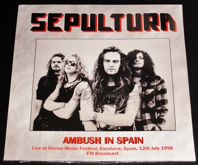 Sepultura: Ambush In Spain, Live 1996 FM - Limited Edition LP Vinyl Record NEW - Image 1 of 4