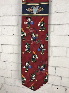 Corbata Mickey Mouse All American Legend roja deportiva atlética (BAT) - Imagen 1 de 9