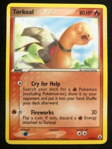 Pokemon 27/92 Torkoal Legend Maker Non Holo Rare - Picture 1 of 2