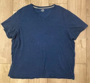 Old Navy-Men's XXL-Classic-Soft Washed-V Neck-Blue-Short Sleeve T Shirt - Picture 1 of 7