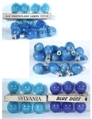 57 bombillas de luz diurna azules - 18 presiones #5B, #25B - 10 #5B - 29 #6B - probadas Foto 1 de 3