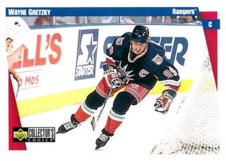 #167 Wayne Gretzky - New York Rangers - 1997-98 Collector's Choice Hockey - Image 1 of 1