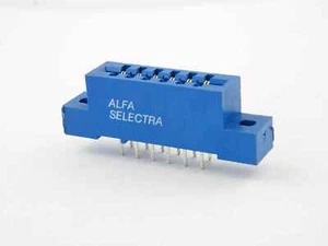 CONNETTORE CARD EDGE 2X6 POLI P 3.96 TERMINALI A SALDARE - Picture 1 of 1