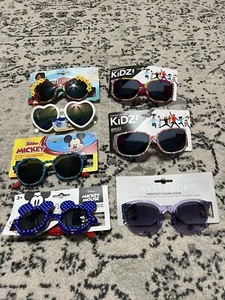 Kids/Girls Sunglasses Lot of (7) assorted  Styles & Brands as seen in picture - Picture 1 of 2