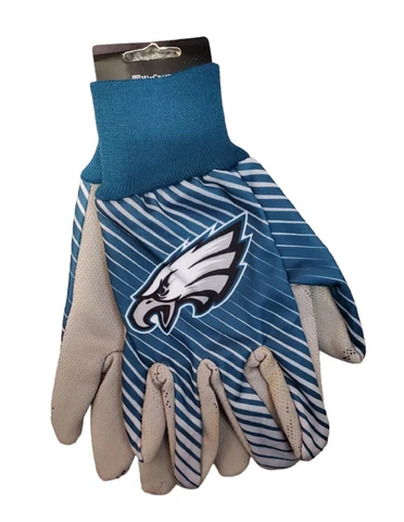Philadelphia Eagles Utility Sport Gloves One Size Licensed NFL Wear Cover