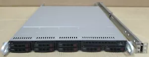 SuperMicro CSE-113M 1x Xeon E5-2630v2 2.6GHz 16GB Ram 2.25TB SSD 1U Server - Picture 1 of 4