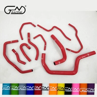 Kit de mangueras de radiador y calefacción de silicona rojo Fit 1997-2001 Honda CRV CR-V MK1 B20 Foto 1 de 4