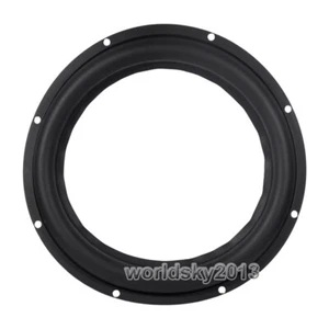 Piezas de reparación de círculo envolvente con borde de goma grueso de altavoz de audio de 15" pulgadas - Imagen 1 de 5