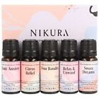 Nikura Essential Oils Blends Gift Set - 5 x 10ml | UK Made