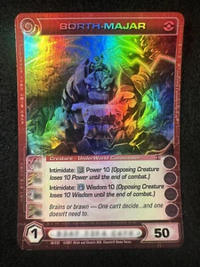 Chaotic TCG Max E 50 Borth-Majar 30/232 DOP 1st Ed Super Rare NM/LP - Picture 1 of 2