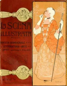Scena Illustrata Arts Literature Music Theatre Aristocrat 1932 - Picture 1 of 1