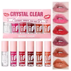 MAGIC CASA 6pcs Hydrating Jelly Lip Oil long-lasting, moisturizing smooth - Picture 1 of 7