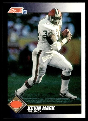 1991 Score Kevin Mack Cleveland Browns #470 - Image 1 of 2