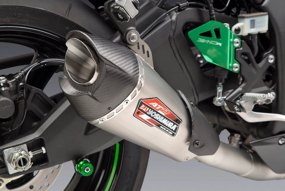 YOSHIMURA 2021 Kawasaki Ninja ZX-10R 14183CP520 EXHAUST RACE AT2 3 SYS SS/CF K