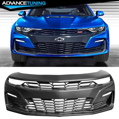 For 19-24 Chevrolet Camaro SS Style Unpainted Front Bumper Cover Conversion PP Foto 1 de 4