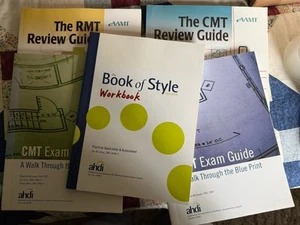Lot Of 5 Medical Transcription Books CMT RMT  See Description For Details - Imagen 1 de 7