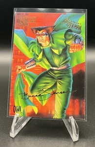 1995 Fleer Ultra Spider-Man #42 Owl Man Gold Foil Signature Series - Picture 1 of 2