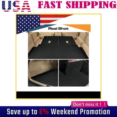 Cargo Mat Fit Ford Explorer 2020-2025 All Weather 3PCS NEW Accessories Vrmowsygp - Image 1 of 4