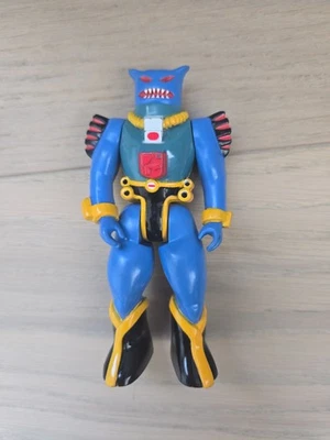 Figura de acción Voltron Robobeast 1984 rara azul 4,25" de colección Foto 1 de 2