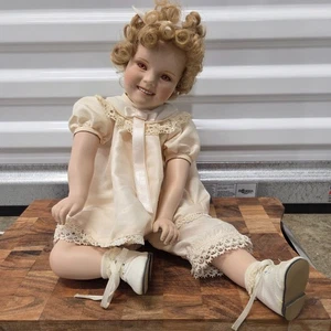 Danbury Mint Little Miss Shirley Temple 11 Zoll Porzellanpuppe 1996 - Bild 1 von 10