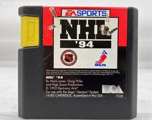 Sega Genesis NHL 94 Game - Picture 1 of 7