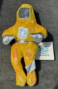 Yellow Intel Spaceman Bunnysuit Intel Inside Pentium II plush with tags - Bild 1 von 5