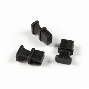 100pcs qsfp Fiber Optical Port Protector Cover/rubber Qsfp Dust Plug Dust Cap - Picture 1 of 6