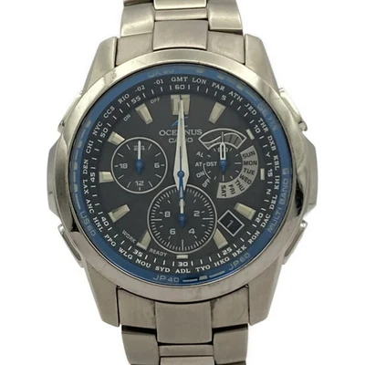 Auténtico reloj pulsera CASIO Oceanus 0CW-M700 6***** plateado para hombre Foto 1 de 4