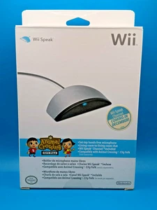 NEW OPEN BOX - Nintendo Wii Speak Microphone Animal Crossing City Folk - Picture 1 of 6